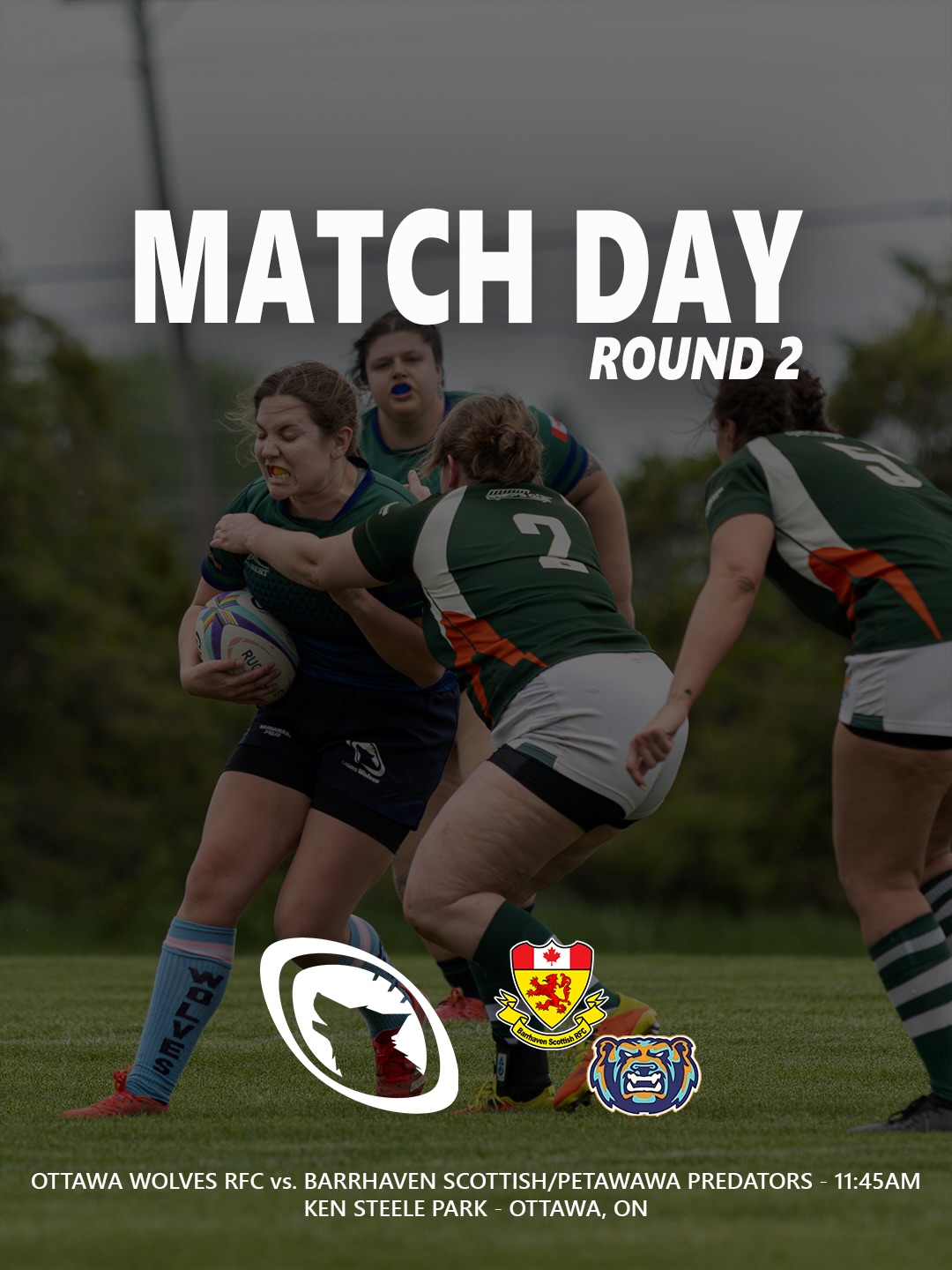 ✨Match day✨

Our first home match of the season is today! Come out and support the pack as we take on the Barrhaven Scottish & Petawawa Predators combo team!

The third-half is sponsored by @bigrigbrewery 🍺 

📍 Ken Steele Park
🗓️ Saturday, May 30
⏰ 11:45AM
🏉 @barrhavenscottishrugby @predator.rugby 

@igrclubhouse @eorugby @rugbyontario 
#inclusiverugby #rugbyforall #rugbyisforeveryone #igrugby #ottawarugby
