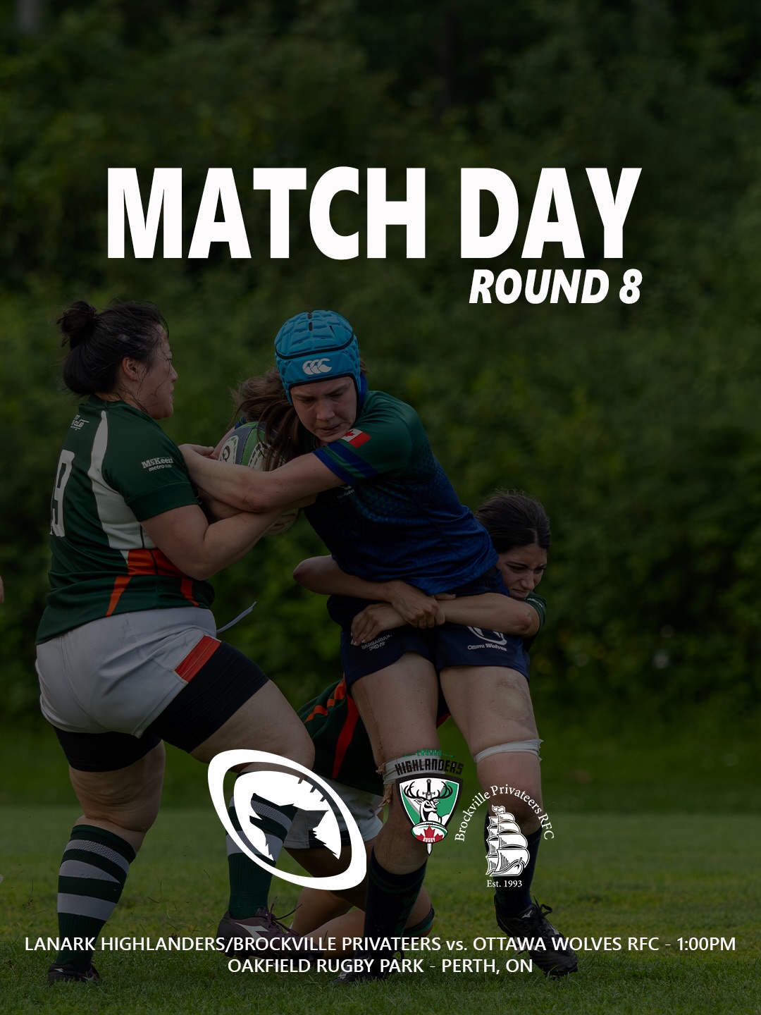 ✨Match day✨

Taking a trip to Oakfield Rugby Park this afternoon for our matchup against the Lanark Highlanders and Brockville Privateers! 

📍 Oakfiekd Rugby Park
🗓️ Saturday, July 11
⏰ 1:00PM
🏉 @lanarkhighlandersrfc @brockvilleprivateerswomens 

@igrclubhouse @eorugby @rugbyontario 
#inclusiverugby #rugbyforall #rugbyisforeveryone #igrugby #ottawarugby