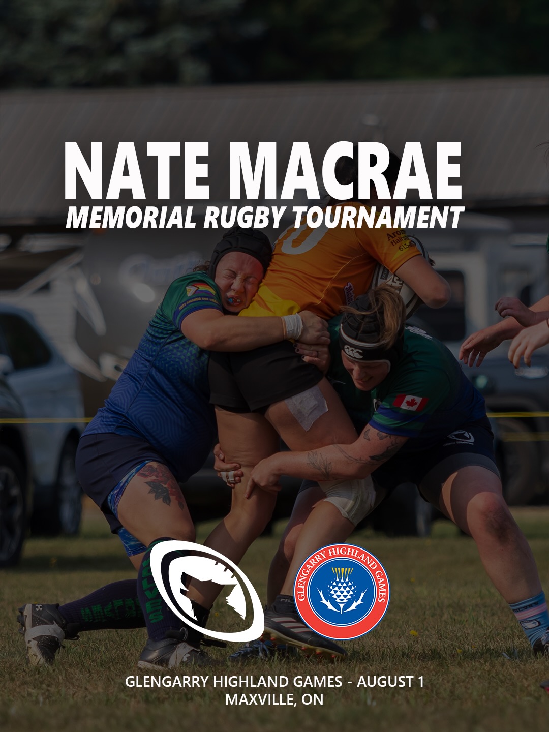 ✨Highland 7’s - Women’s+ Roster✨
We’re heading to the Glengarry Highland Games tomorrow in Maxville to participate in the 10th annual Nate MacRae Memorial rugby tournament!
Preliminary rounds will be held on the Clan field and all playoffs will be on the Infield! Admission ticket required for all games!
“Nate MacRae was an enthusiastic young man who lost his battle with cancer. He was a sportsman, loving the competition and companionship generated through sports. He loved his Celtic heritage and was lovingly called ‘The Scotsman’ by his teammates and friends”
@igrclubhouse @rugbyontario @eorugby @theghg #theghg #ghgrugby #rugby #rugbyisforeveryone #ottawarugby inclusiverugby ottawarugby